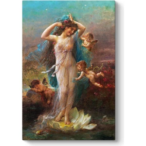 Hans Zatzka - Evening Tablosu