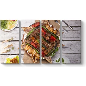 Karışık Kebap ve Pide Tablosu