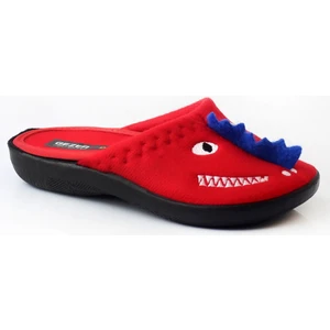 Kirmizi Çocuk Kışlık Terlik