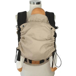 Bebekle Büyüyen %100 Pamuklu 0-4 Yaş Bej New Age Ergonomik Bebek Kangurusu