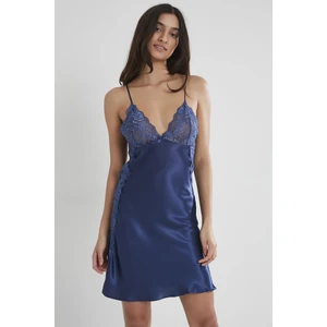 Pierre Cardin  Saten Dantelli Gecelik  - 624