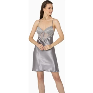 Pierre Cardin  Saten Dantelli Gecelik  - 680