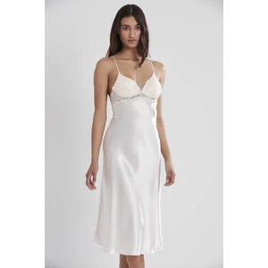Pierre Cardin  Saten Dantelli Gecelik  - 900