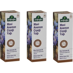 3 Adet Mavi Anemon Yağı 3 x 20 ml
