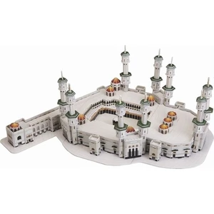 Mescidi Haram Kabe 3D Puzzle 3 Boyutlu Mekke Cami