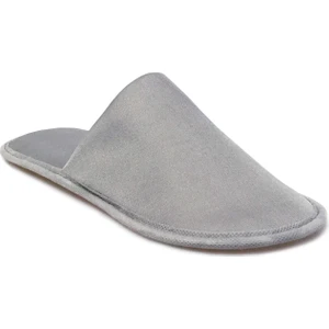 Saten Gri Otel Terlik 10 Çift