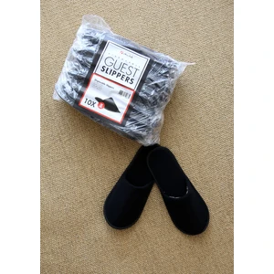 Havlu Siyah Otel Terlik 10 Çift