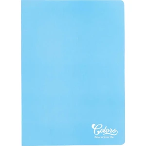 Colors A5 Karton Kapaklı Dolmakalem Uyumlu Çizgili Defter 40 Yaprak Mavi