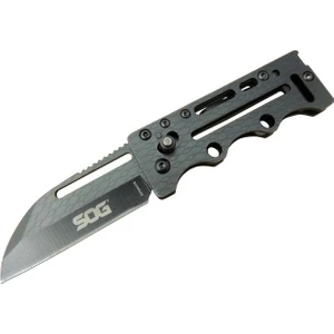 AC78 Siyah Yaprak Kamp Çakı 14,5 cm - Metal Sap, Kılıflı