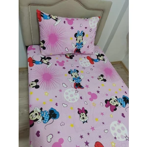 Tek Kişilik Mickey Mouse Nevresim Çarşaf Takımı