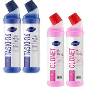 Room Care R6 2 x 750 ml + Taski Clonet Extra 2 x 750 ml