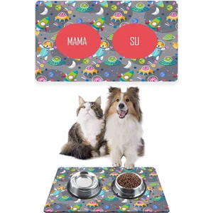 Space Köpek Kedi ve Köpek Mama Mati 50X35CM