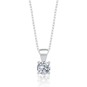 Mia Vento 0.60 Karat Mia Zirconia Işıltılı Dokunuş Gümüş Kolye