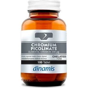 Chromıum Pıcolınate 100 Tablet
