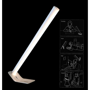 6W LED Floresan Dokunmatik Ayar Masa/kitap Okuma Lambası Gün Işığı