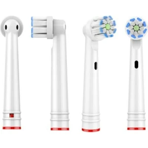 Floss Action 4’lü Oral-B Uyumlu Dış Fırçası Yedek Başlığı