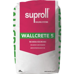 Wallcrete 5 Ince Agregalı Tamir Harcı