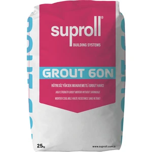Grout 60N Rötresiz Yüksek Mukavemetli Grout Harcı