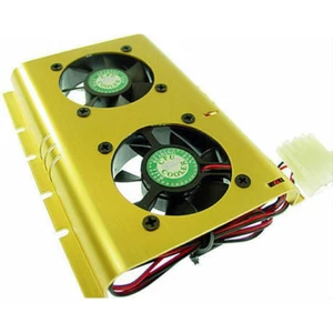 Hard Disk soğutucu fan 3,5" hdd çift fanlı soğutucu