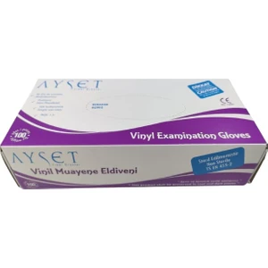 Pudrasız Vinil Eldiven 100 Lü 1 Paket M