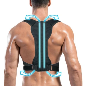 Ankaflex Balenli Bel Sırt Omuz Destekleyici Spor Korse Kadın Erkek Dik Durus Korsesi Dik Durma