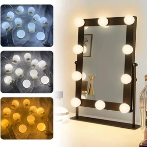 10 Ledli Usb'li Hollywood Tarz Makyaj Aynası Lambası