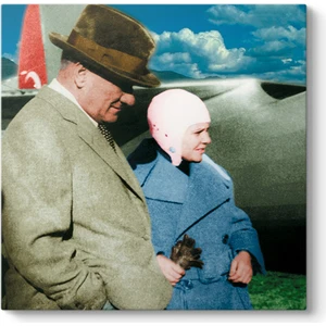 Atatürk ve Sabiha Gökçen Tablosu
