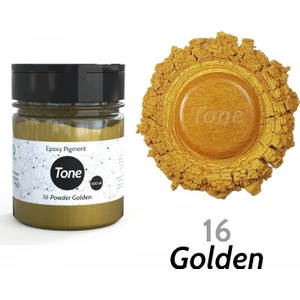 Tone Powder Golden Epoksi Toz Sedef Renk Pigmenti 100 ml