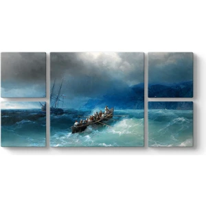 Ivan Aivazovsky - Karadeniz Üzerinde Fırtına Tablosu