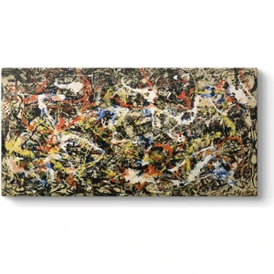 Jackson Pollock - Yakınsama Kanvas Tablo