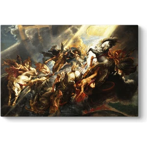 Peter Paul Rubens - Phaeton'un Düşüşü Tablosu