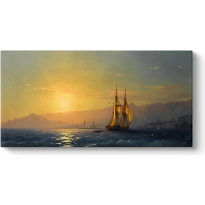 Ivan Ayvazovski - Denizde Gün Batımı Tablosu