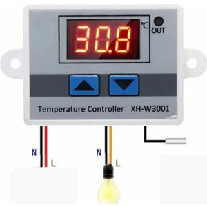 XH-W3001 220V Ac Dijital Termostat Akvaryum Kuluçka Makinesi