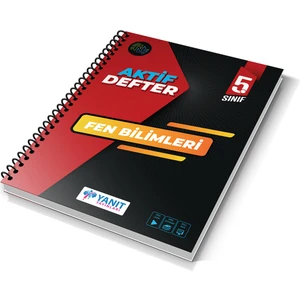 Yanıt Yayınları  5. Sınıf Fen Bilimleri Aktif Defter