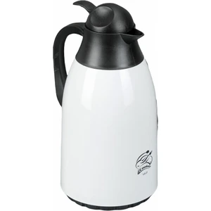 CKR2047 1,3 Litre Cam Hazneli Plastik Termos - Beyaz