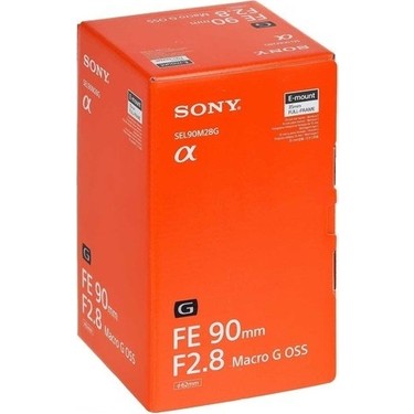 SONY FE 90mm F2.8 MACRO G OSS + フィルター Sony FE 90mm f/2.8 Macro G OSS Lens with UV Filter Kit B&H