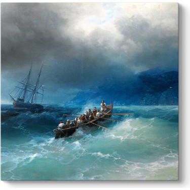 Tabloshop Ivan Aivazovsky - Karadeniz Üzerinde Fırtına Fiyatı