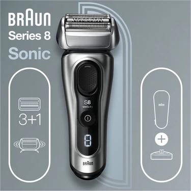 Braun Series 8 8417 Islak & Kuru Şarjlı Tıraş Makinesi + Fiyatı