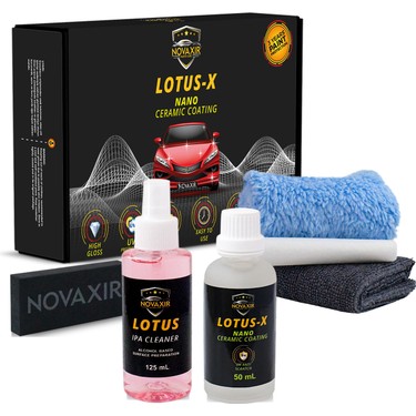 Novaxir Lotus X 9h Nano Seramik Kaplama Seti 50 Ml Fiyati