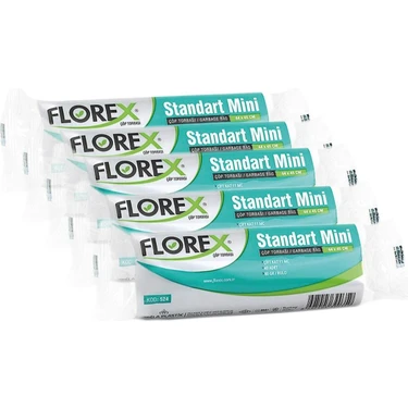 Florex Standart Mini Çöp Torbası 44 x 45 cm