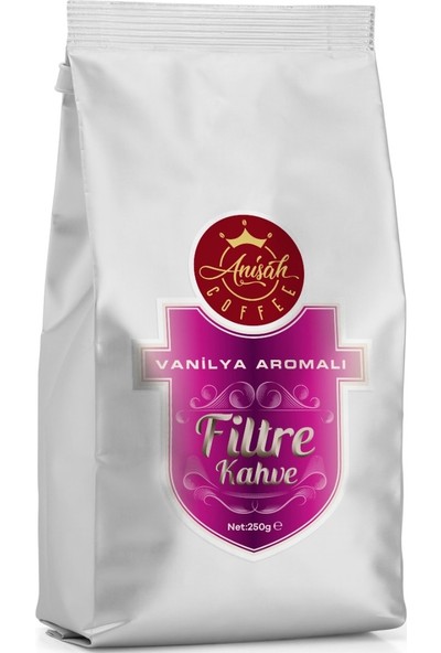 Anisah Vanilya Aromalı Filtre Kahve 250 gr