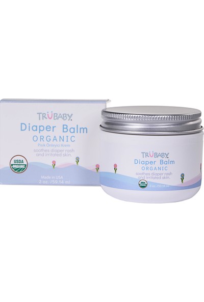 Trukid Trubaby Diaper Balm Organic Pişik Önleyici Krem 59,14 ml