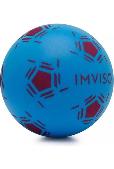 Kipsta Imviso Mini Sünger Futbol Topu Mavi-Mor 1 Numara