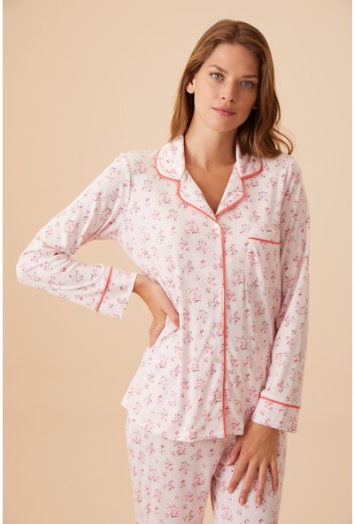 Suwen Liddy Maskulen Pijama Takımı