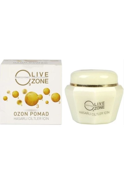 Olive Ozone Hasarlı Cilt Kremi & Ozonlu Zeytinyağı