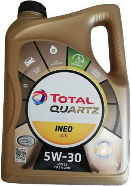 Quartz İneo ECS 5W-30 4 Litre Motor Yağı ( Üretim Yılı :2023 )