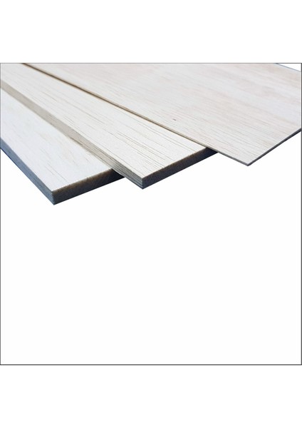 2 Adet 5 mm Balsa Levha 10X100CM