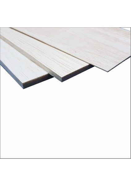 1 Adet 10 mm Balsa Levha 10X100CM
