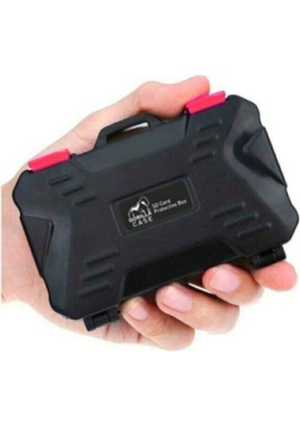 Çoklu Hafıza Kartı Çantası Açık Pembe