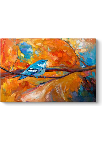 Kuş Yağlı Boya Tablo